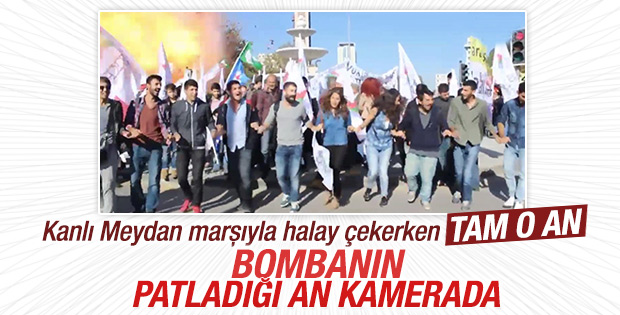 Ankara'daki patlama anı görüntüsü ortaya çıktı