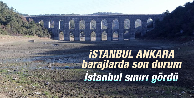 İstanbul ve Ankara barajlarındaki son durum