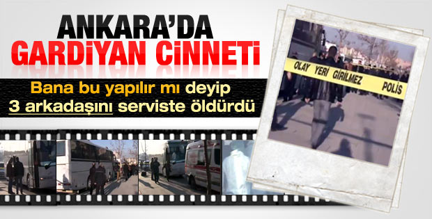 Sincan Cezaevi servisinde katliam: 3 ölü