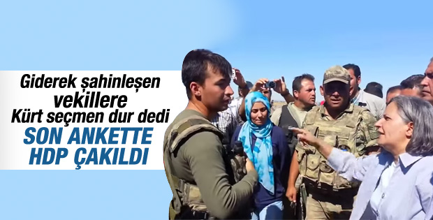 OPTİMAR'ın genel seçim anketinde HDP çakıldı