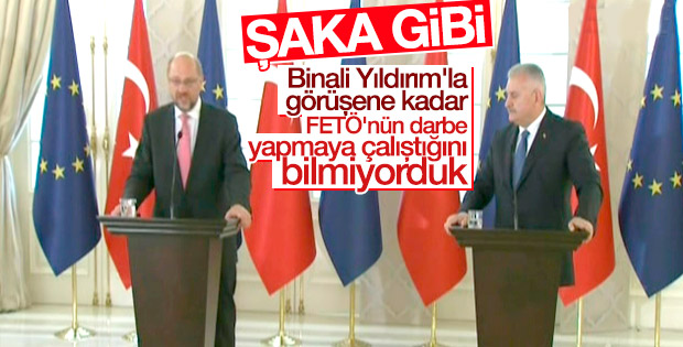 Schulz'dan FETÖ açıklaması: Gerekli tepkiyi veremedik