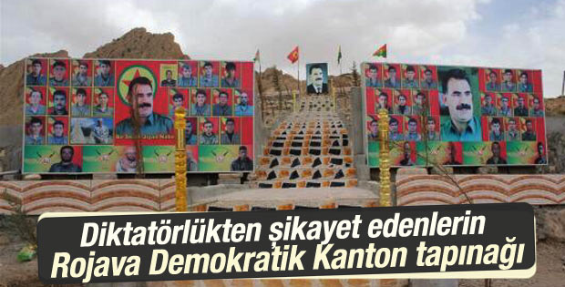 Rojava'da Apo tapınağı