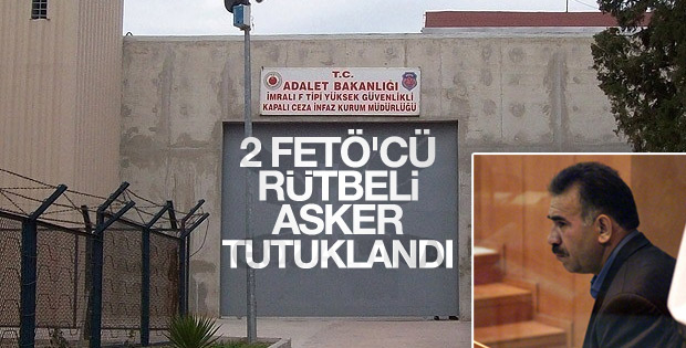 İmralı’da görevli 2 subaya tutuklama