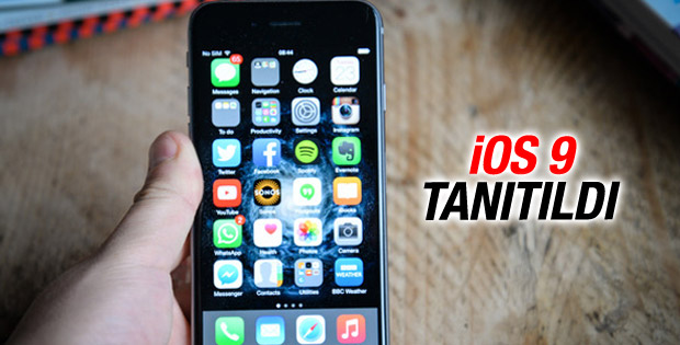 Apple iOS 9'u tanıttı