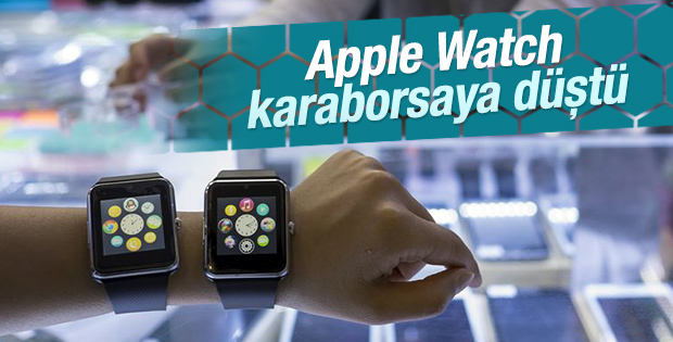 Apple Watch karaborsaya düştü