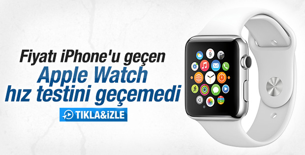 Apple Watch hız testi İZLE