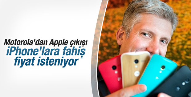 Motorola Başkanı Apple'ı eleştirdi