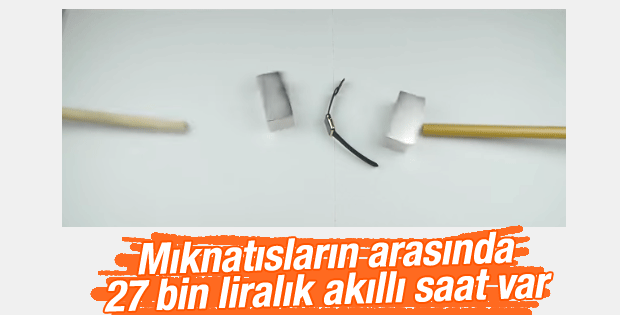 Apple Watch Edition mıknatıs testinde paramparça oldu