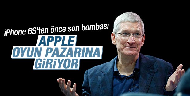 Apple oyun pazarına giriyor