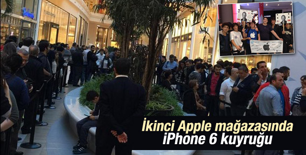 Türkiye'nin ikinci Apple Store'u açıldı