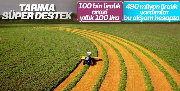 Bakan Pakdemirli'den çiftçilere destek müjdesi