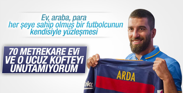 Arda Turan'dan duygusal mesaj