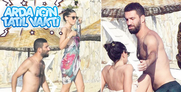 Arda Turan Aslıhan Doğan’la tatile çıktı