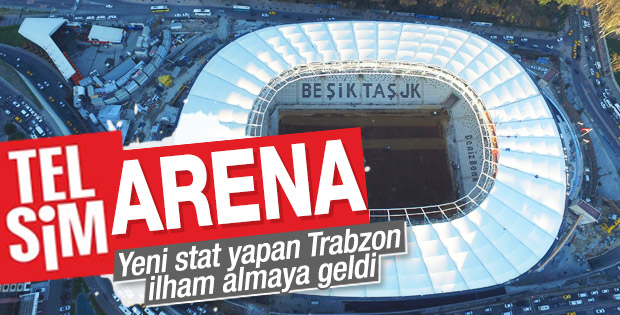 Muharrem Usta Beşiktaş'ın yeni stadını ziyaret etti