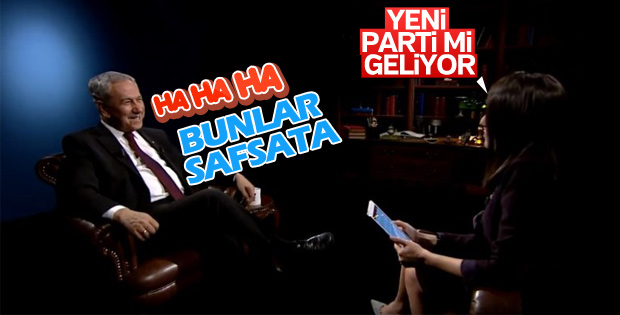Bülent Arınç, yeni parti iddialarını yalanladı