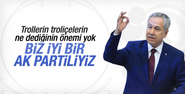 Bülent Arınç'tan ilk açıklama