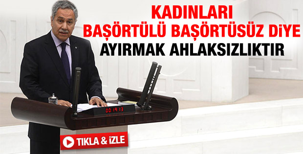 Arınç: Kavga bekleyenleri boşa çıkardınız teşekkürler - izle