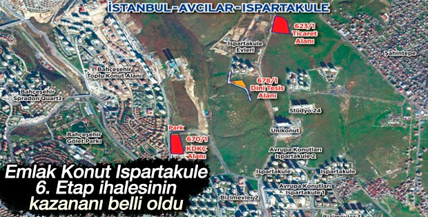 Emlak Konut'un Avcılar'daki ihalesi gerçekleştirildi