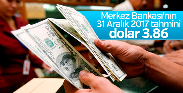 Merkez Bankası yıl sonu dolar tahminini açıkladı