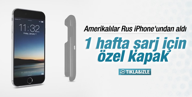 iPhone'a 1 hafta şarj imkanı sunan kapak