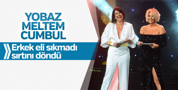 Meltem Cumbul Semih Kaplanoğlu'nun elini sıkmadı