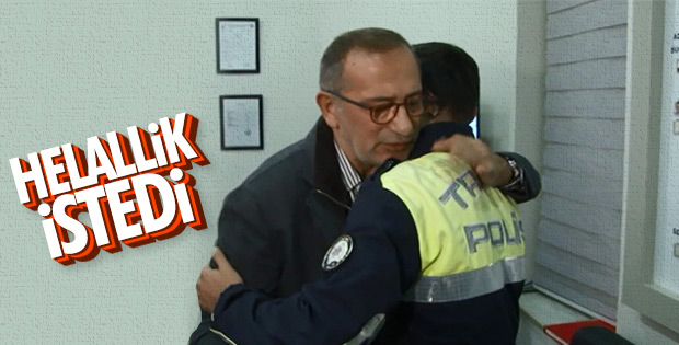 Fatih Altaylı hakaret ettiği polisten özür diledi