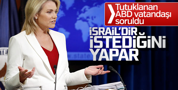 ABD, İsrail'de tutuklanan vatandaşına duyarsız