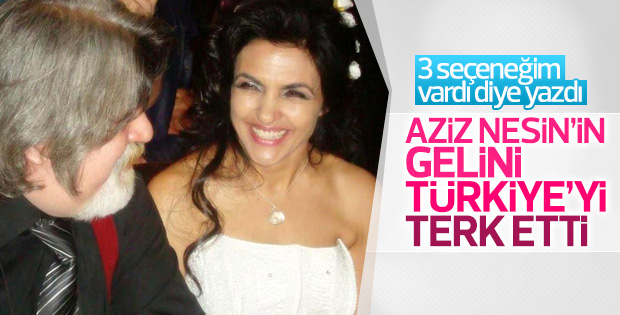 Aziz Nesin'in gelini Fransa'ya yerleşti