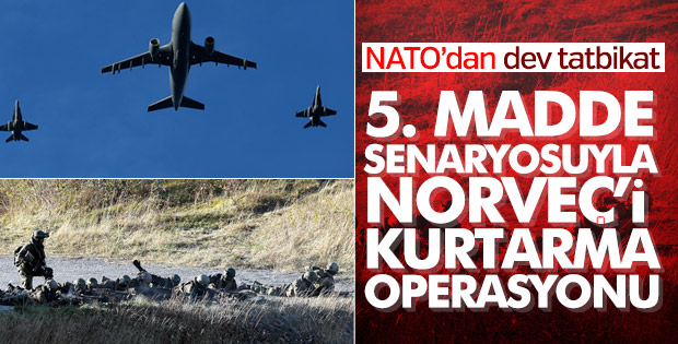 NATO'dan 5. madde tatbikatı