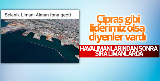 Selanik Limanı Almanlara devredildi