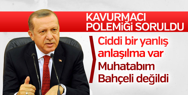 Cumhurbaşkanı Erdoğan'dan Bahçeli açıklaması