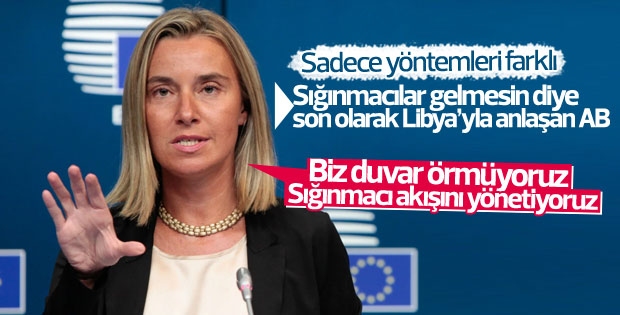 AB'nin sığınmacı politikaları savunması