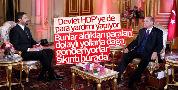 Cumhurbaşkanı Erdoğan TRT canlı yayınında konuştu