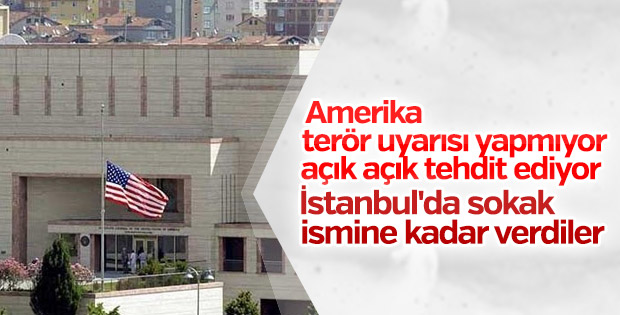 ABD İstanbul'da 'terör uyarısı' yaptı