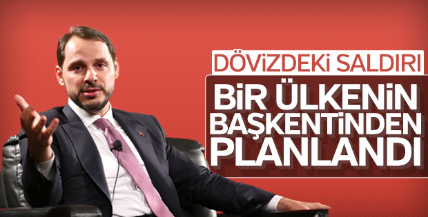 Albayrak: Ekonomik saldırılar yabancı bir başkentte planlandı
