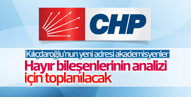 CHP'de akademisyenlerle referandum değerlendirmesi