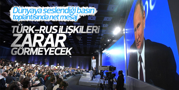 Putin'den suikast açıklaması