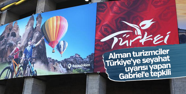 Alman turizmcilerden Gabriel’e Türkiye eleştirisi