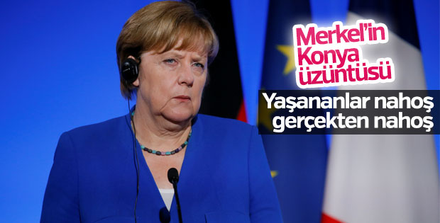 Merkel'den Konya'daki üs ile ilgili açıklama