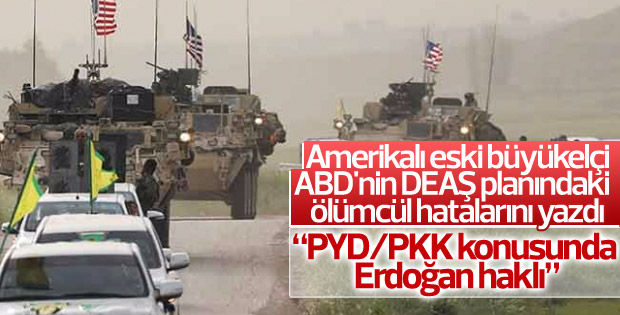 Eski büyükelçi ABD'nin Suriye politikasını yorumladı