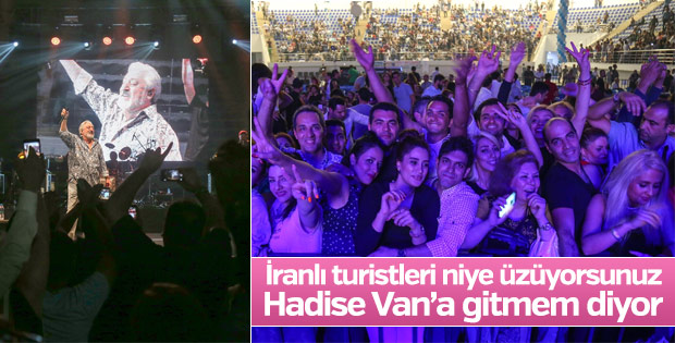 Van'da İranlı turistler konsere akın etti