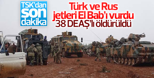 TSK El Bab operasyonuyla ilgili açıklama yaptı