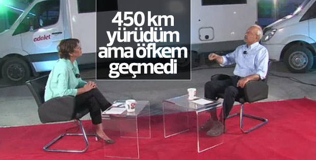 Kılıçdaroğlu: Öfkem geçmedi