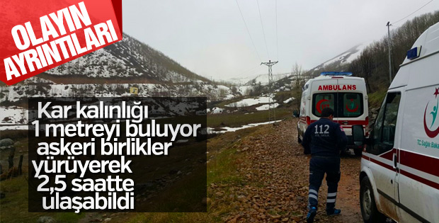 Tunceli'de polisleri taşıyan helikopter düştü