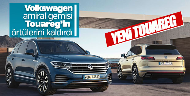 Yeni Volkswagen Touareg'in tüm detayları belli oldu