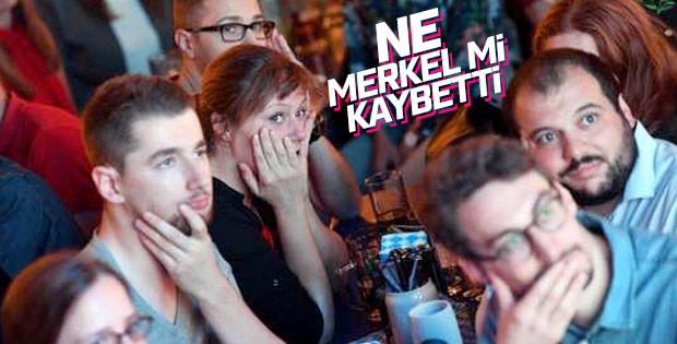 Merkel'in partisinde hüzün hakim