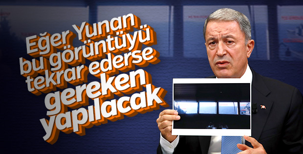 Bakan Akar: Akdeniz'de provokasyona izin vermeyeceğiz