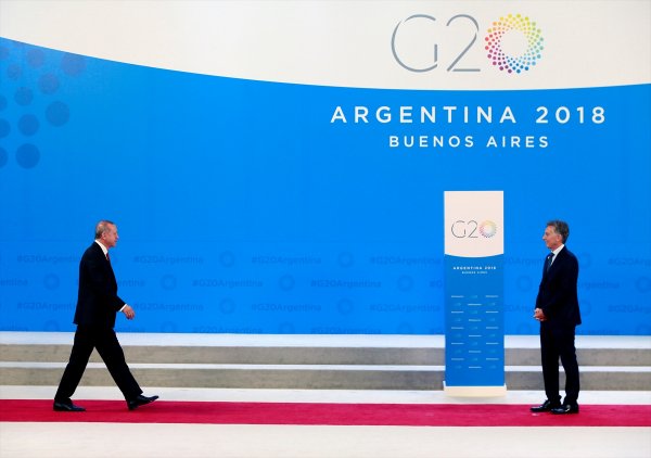 Başkan Erdoğan G-20'de