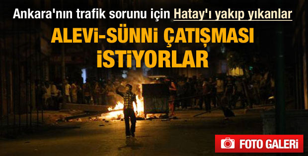 Hatay'da Alevi-Sünni çatışması isteniyor