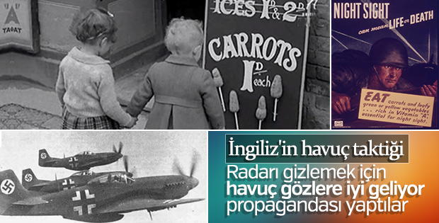 Havuç efsanesini yaratan İngilizler